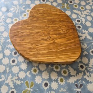 Olive wood charcuterie board